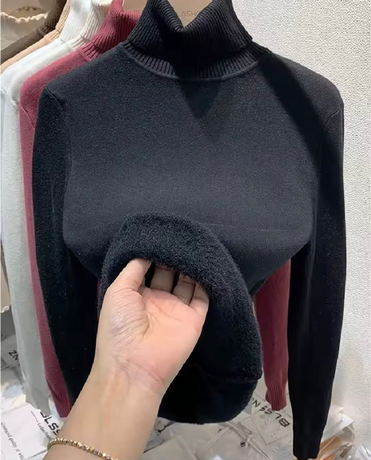 Maglione Termico Invernale LinaLea™ – Caldo e Morbido - Il mio negozio