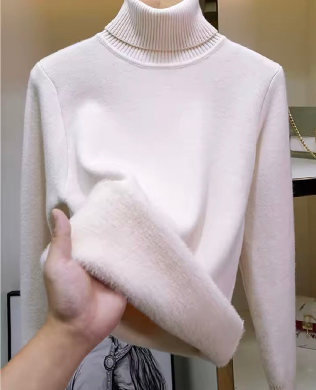 Maglione Termico Invernale LinaLea™ – Caldo e Morbido - Il mio negozio