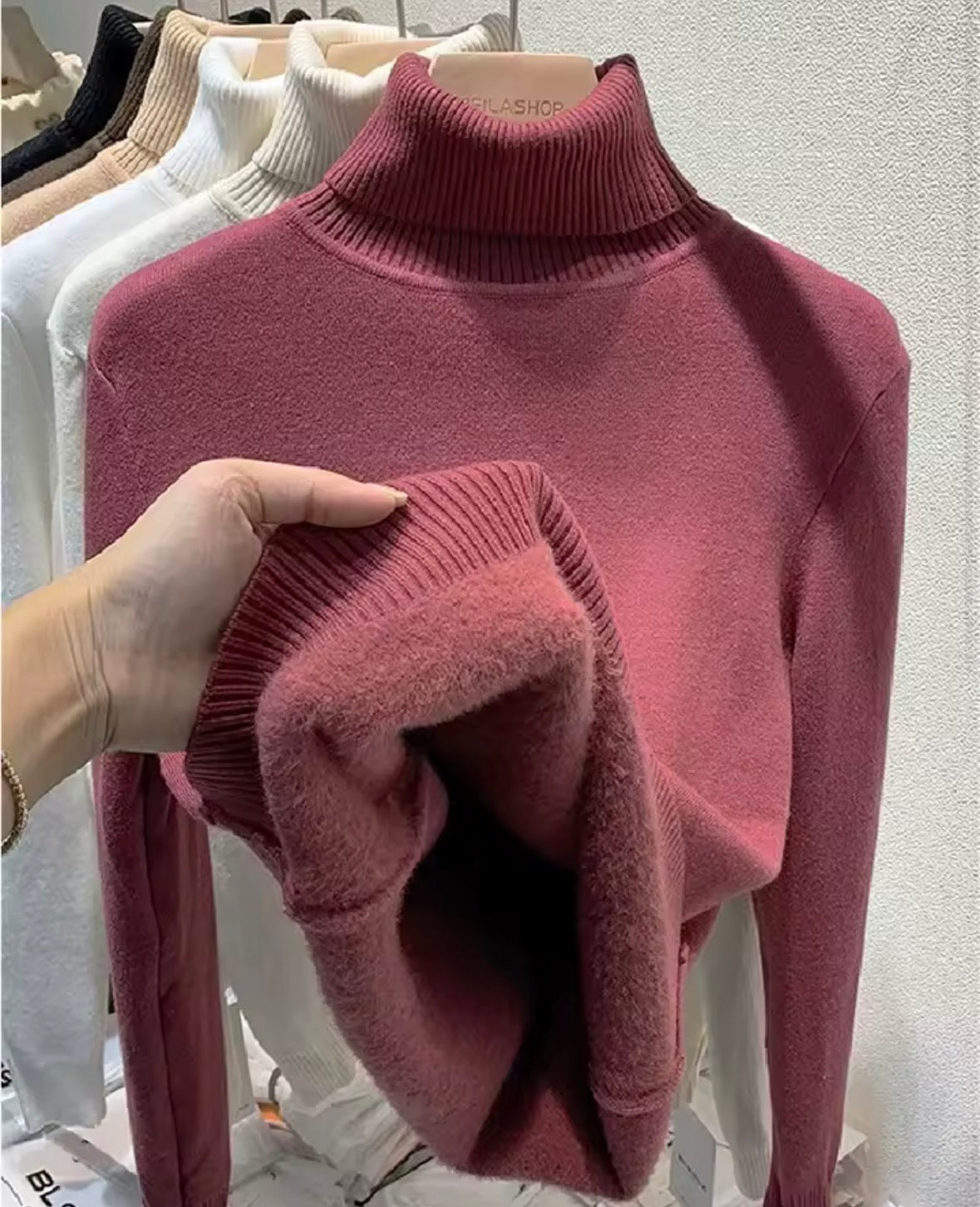 Maglione Termico Invernale LinaLea™ – Caldo e Morbido - Il mio negozio